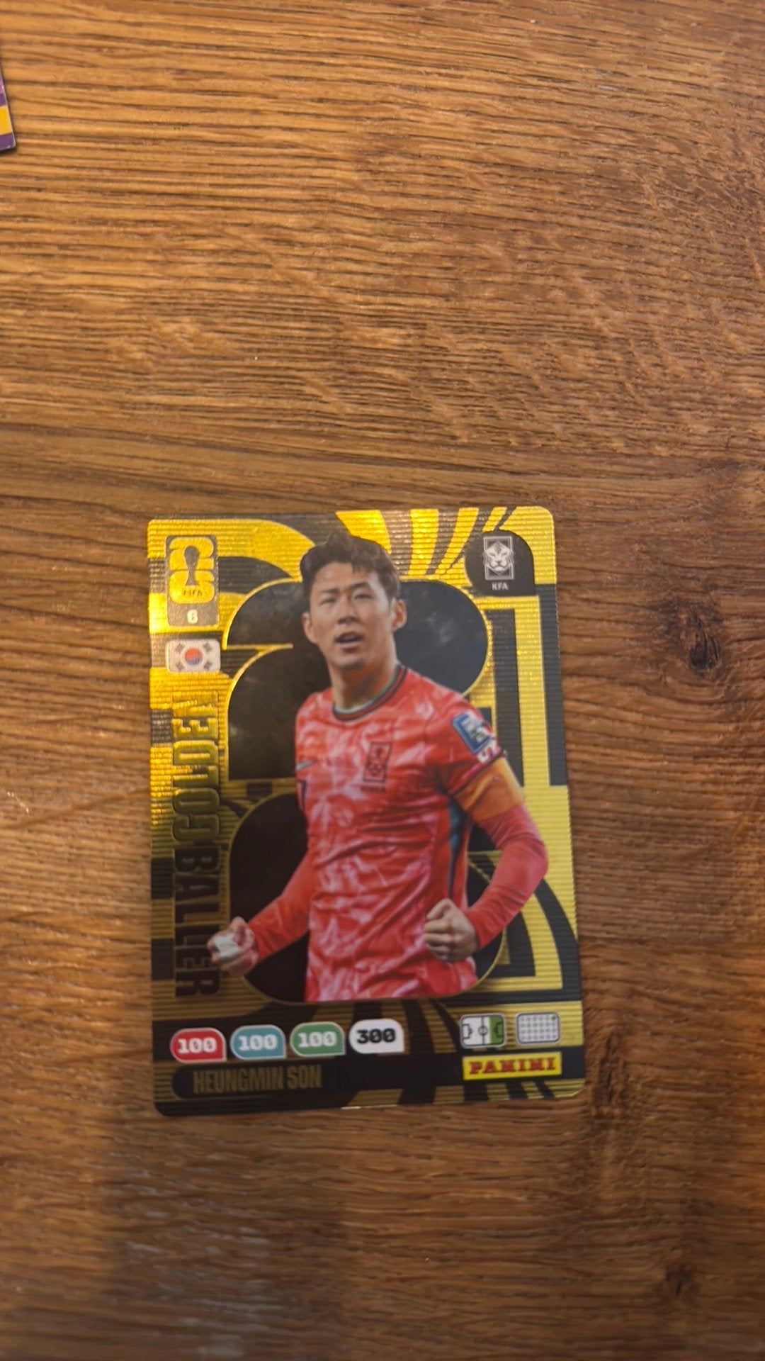 Son goude fifa panini kaart, Ophalen, Zo goed als nieuw, Plaatje