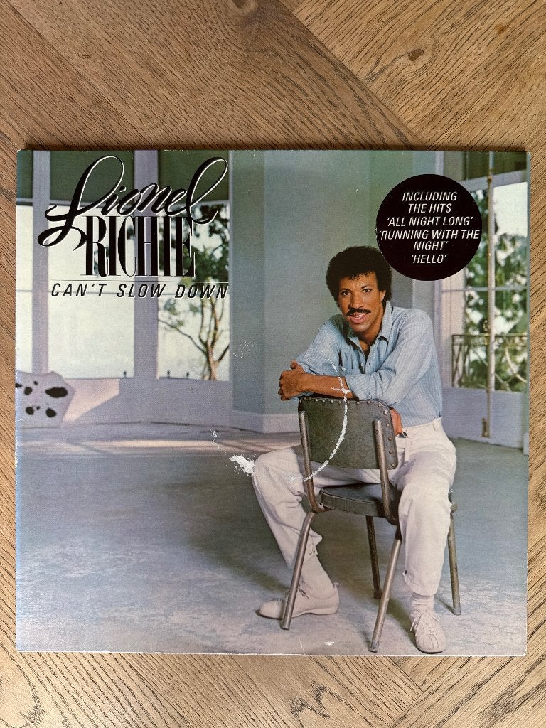 Vinyl lp Lionel Richie Can’t slow down, Cd's en Dvd's, Vinyl | Pop, 1980 - 1989, Ophalen of Verzenden, Zo goed als nieuw, 12 inch