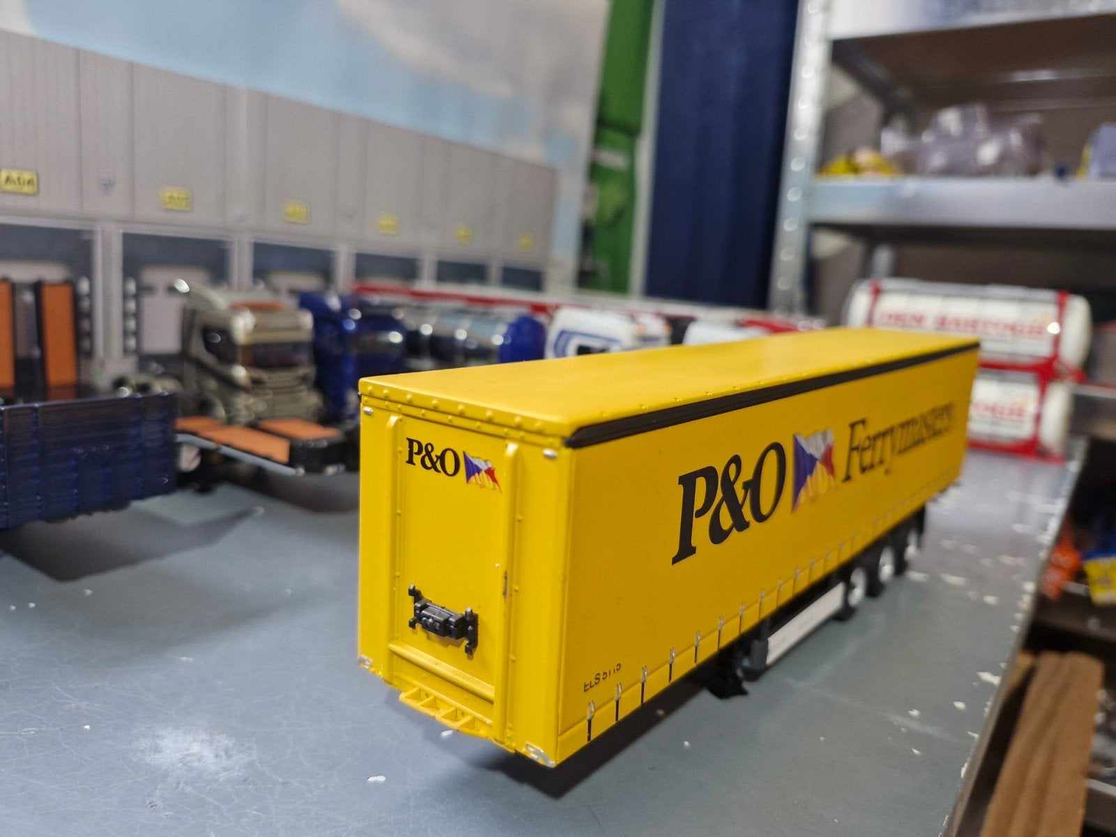Huiftrailer wsi  p&o, Ophalen of Verzenden, Zo goed als nieuw, Bus of Vrachtwagen, Wsi