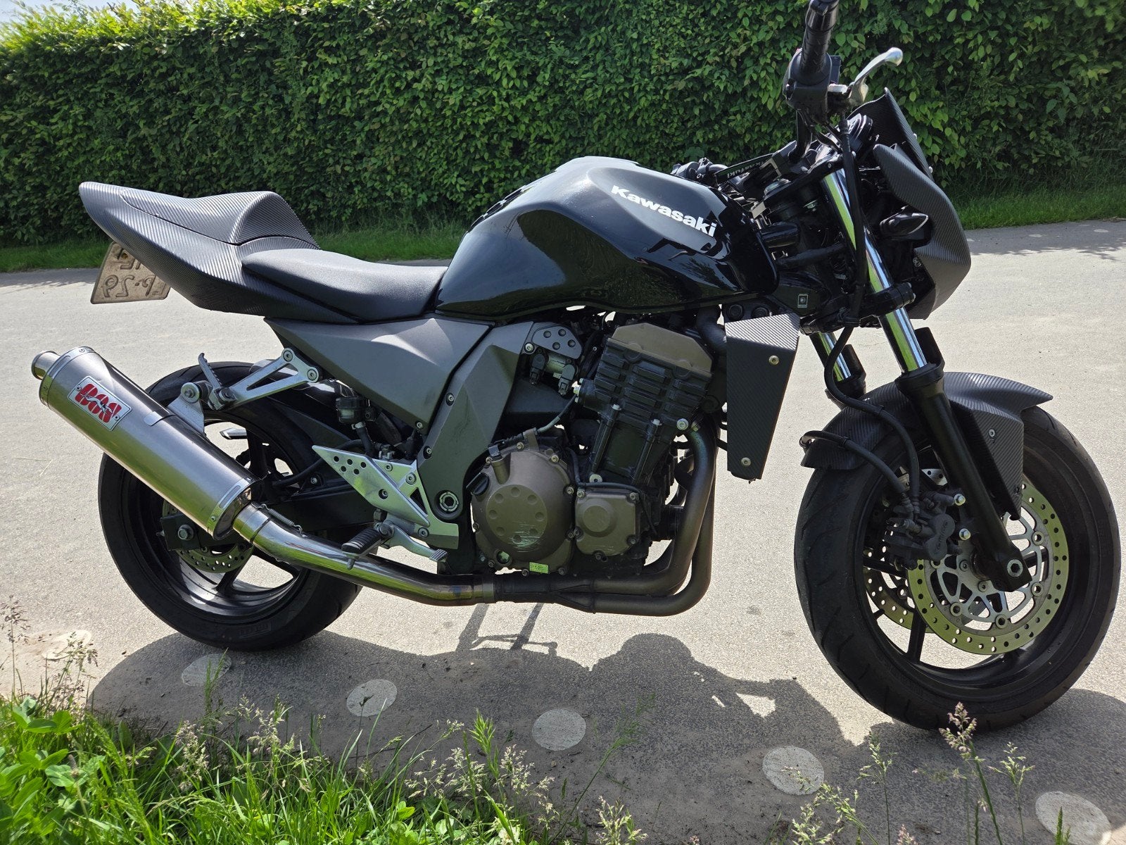 Kawasaki Z750 Naked Bike., Sportuitlaat, 4 cilinders, Motorrijbewijs A, Gebruikt