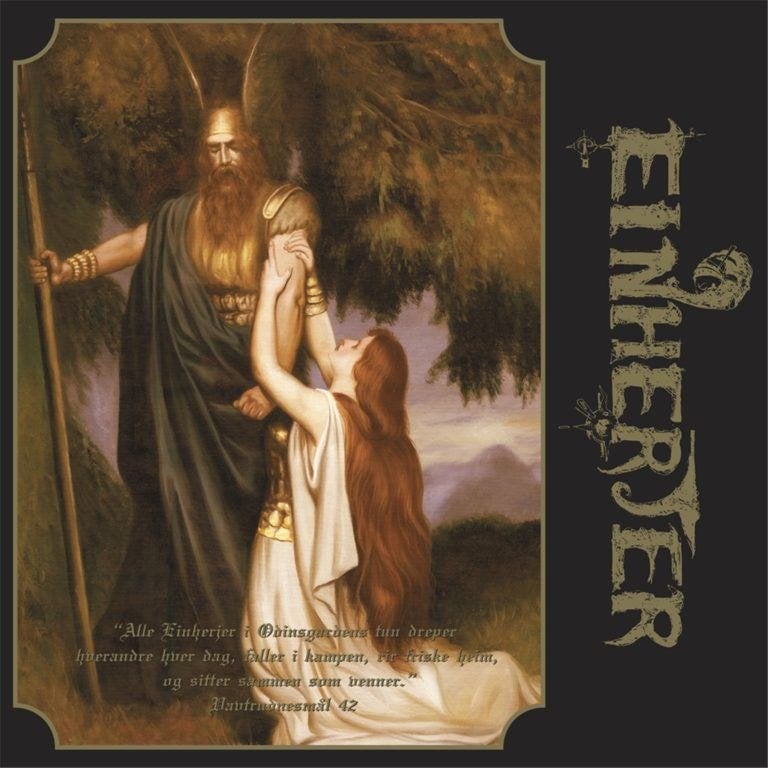 Einherjer - Aurora Borealis Leve Vikingånden LP Enslaved Tyr, LP, Overige genres, Verzenden, Beschermende buitenhoes