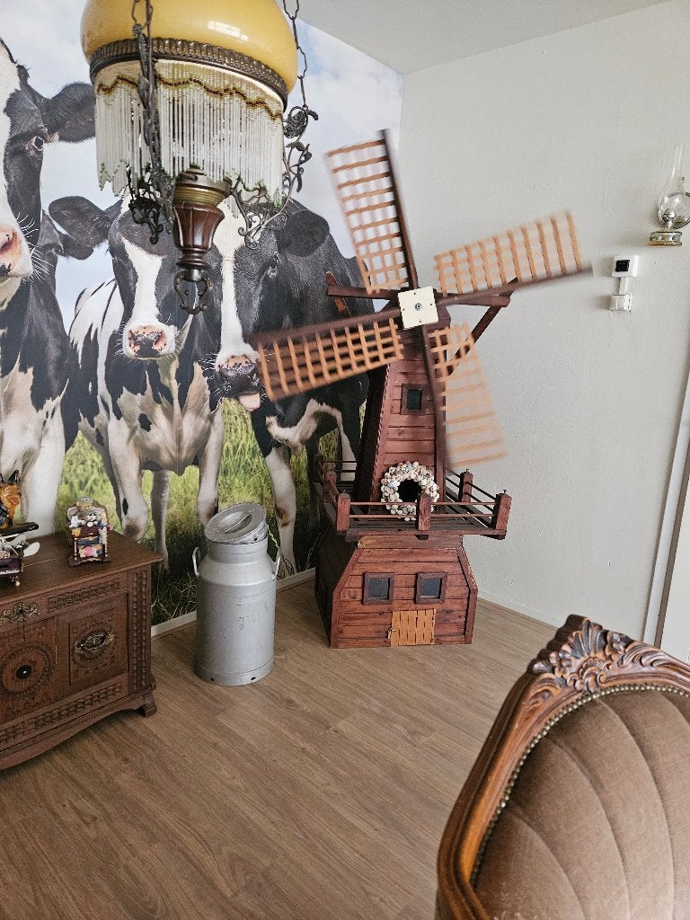 Houten molen, Ophalen