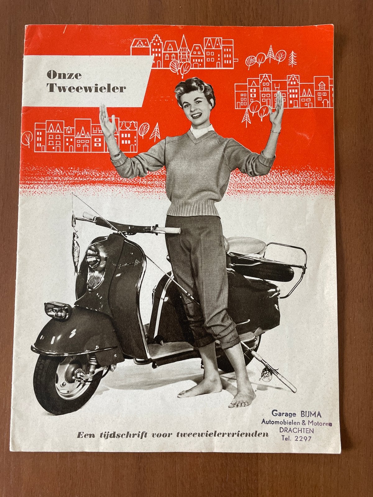 NSU Quickly / Prima Bromfietsen en Scooters Magazine (1950s), Ophalen of Verzenden, Gelezen