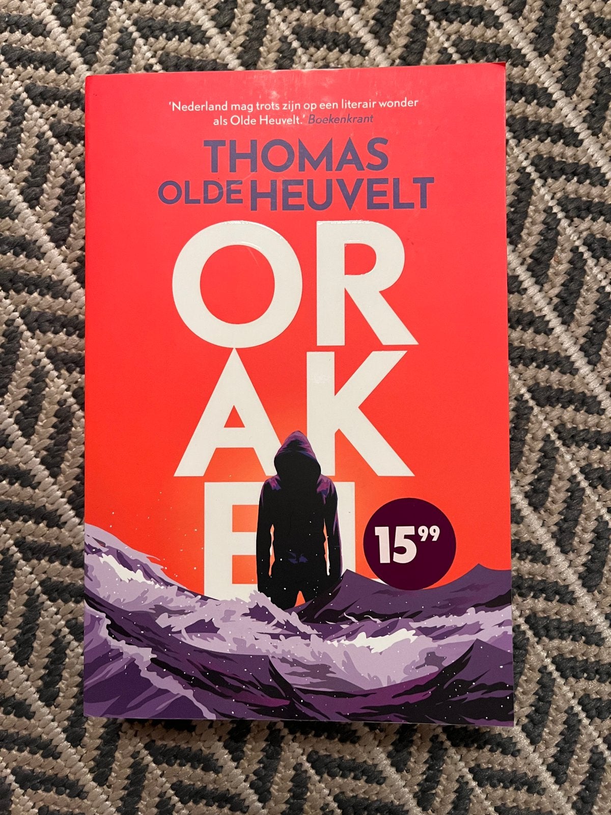Thomas Olde Heuvelt - Orakel, Boeken, Ophalen of Verzenden, Zo goed als nieuw