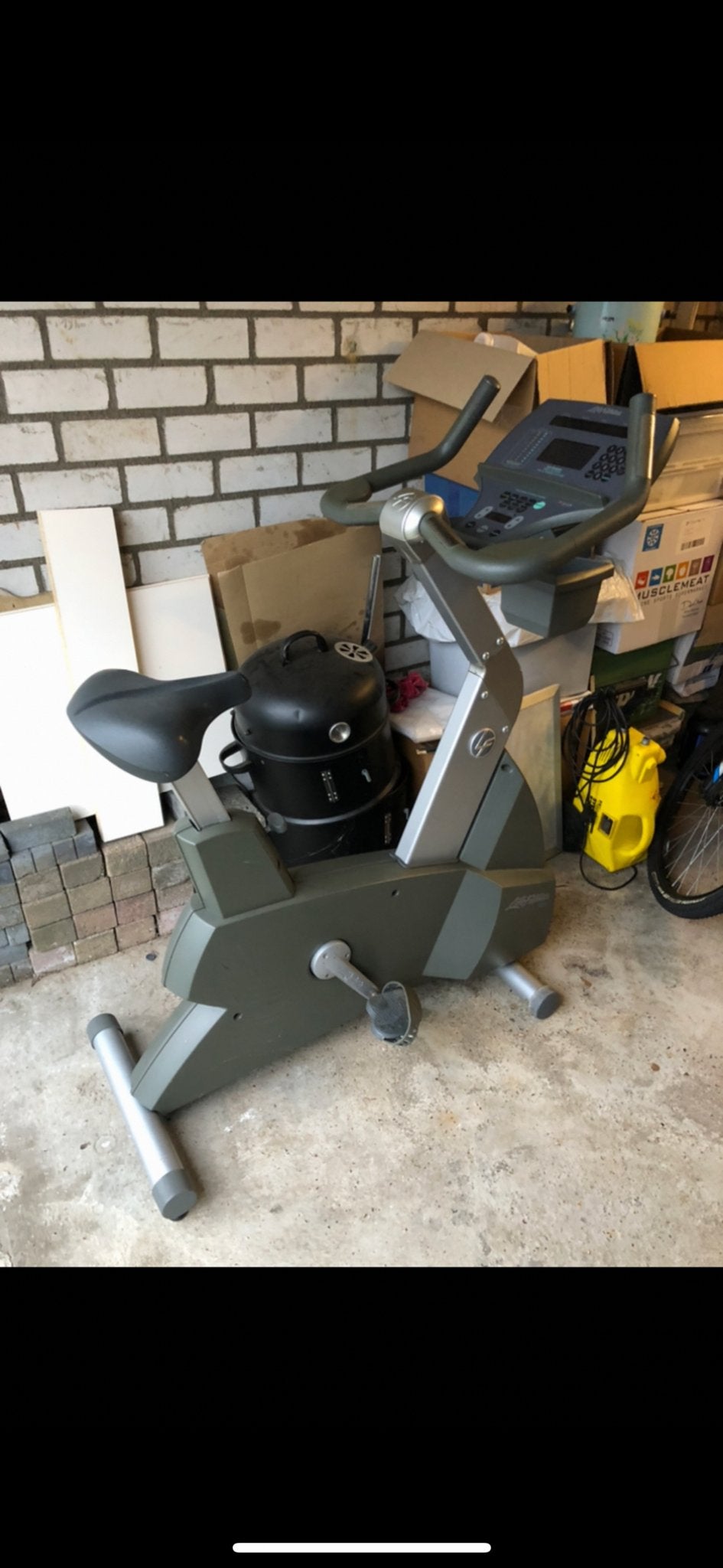 Life Fitness Silverline Hometrainer - Goede Conditie, Sport en Fitness, Gebruikt, Aluminium, Ophalen of Verzenden, Benen