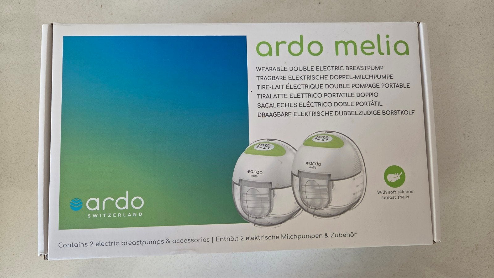 Ardo Melia Handsfree Double Electric Kolf, Ophalen of Verzenden, Zo goed als nieuw