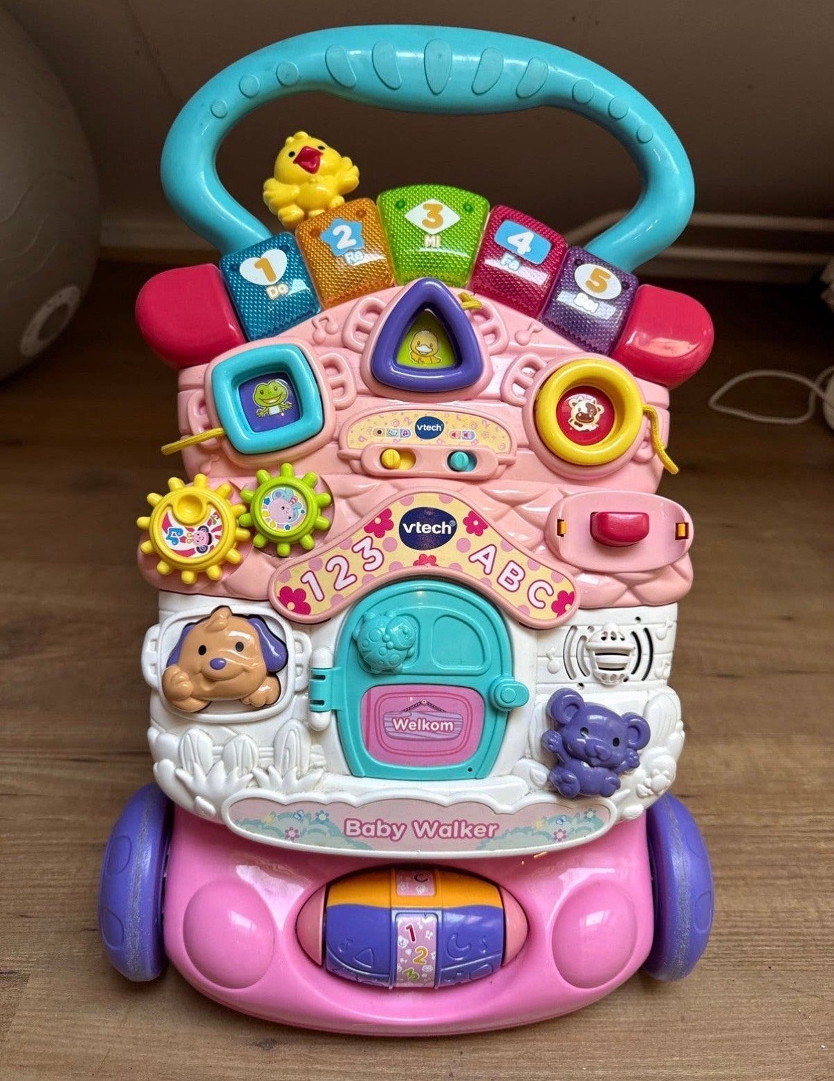 VTech Babywalker - Interactief Loopwagentje, Kinderen en Baby's, Ophalen, Gebruikt, Overige typen, Met licht