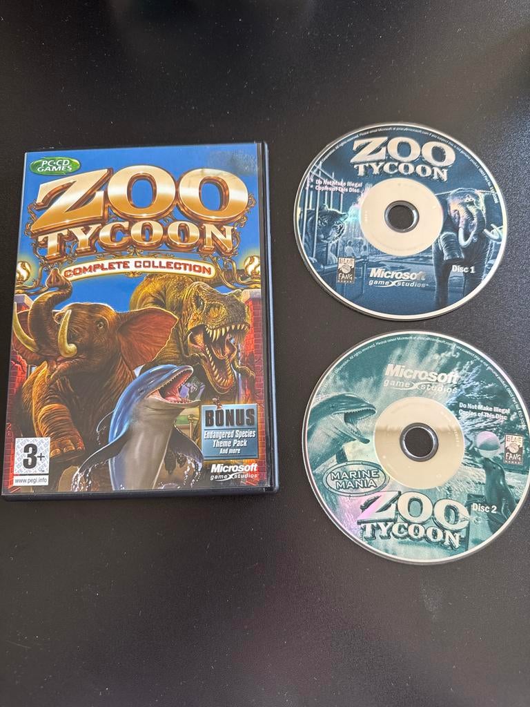 Zoo Tycoon Complete Collection PC, Spelcomputers en Games, Games | Pc, Gebruikt, 1 speler, Ophalen of Verzenden, Vanaf 3 jaar