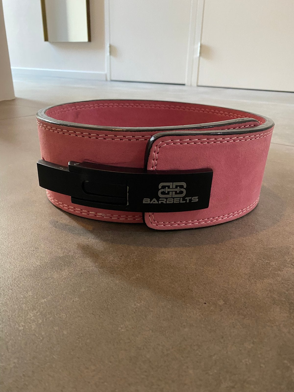 Barbelts belt roze maat S, Ophalen, Zo goed als nieuw, Overige typen