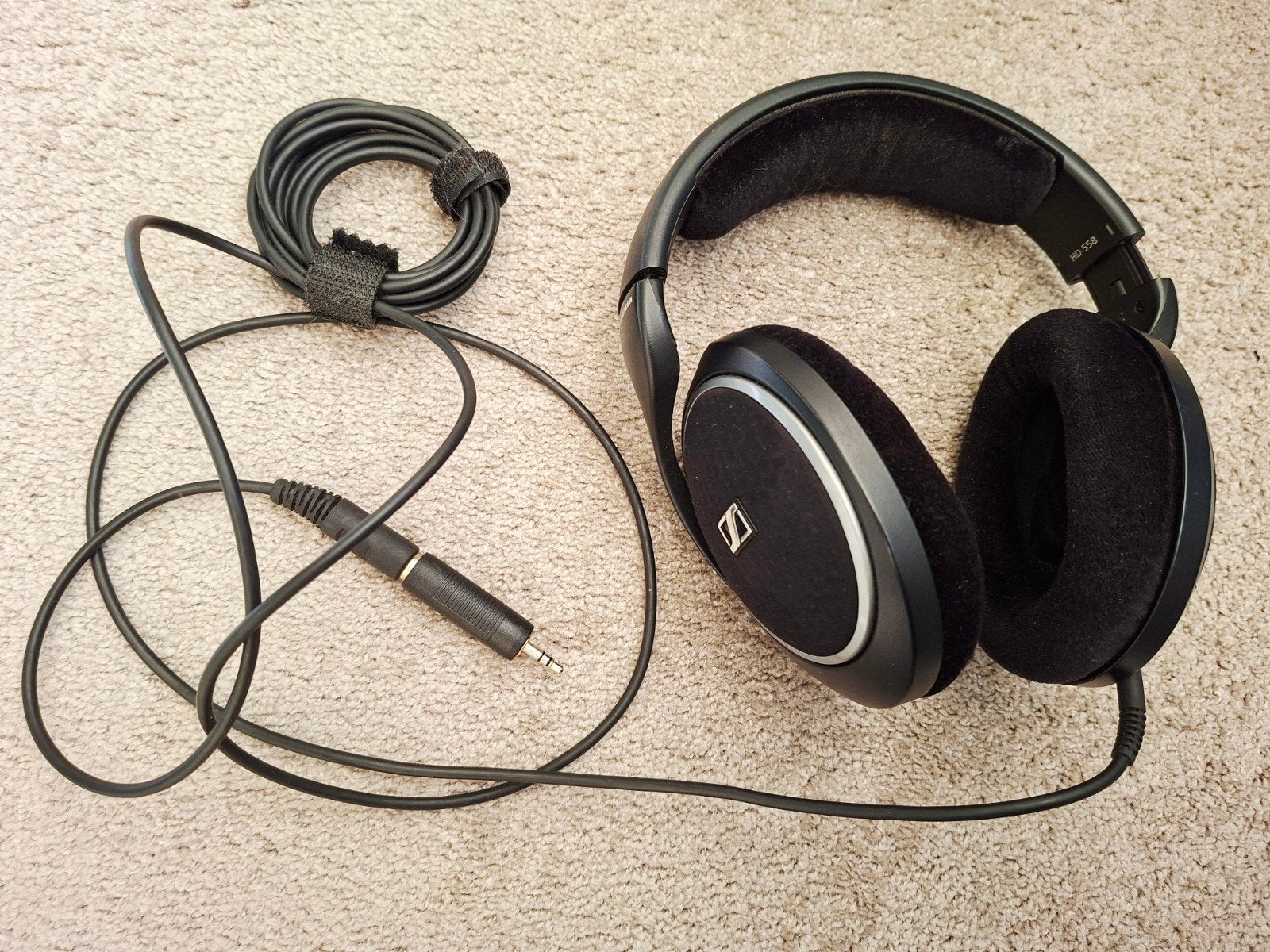 Sennheiser HD 558 over ear hoofdtelefoon, Gebruikt, Sennheiser, Ophalen of Verzenden, Over-ear