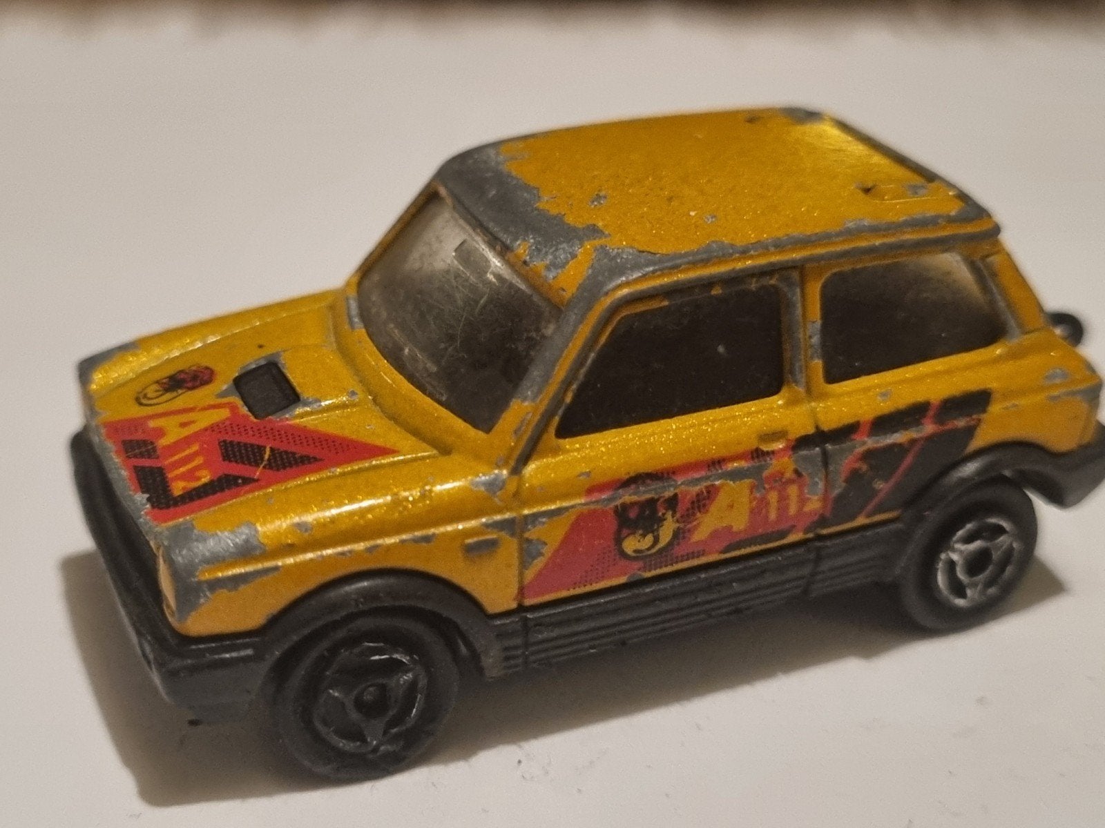 Majorette Autobianchi A112 - Vintage Speelgoedauto, Ophalen of Verzenden, Gebruikt, Auto
