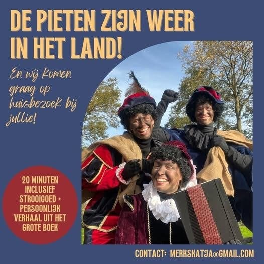Pieten op huisbezoek regio eindhoven, Ophalen, Nieuw