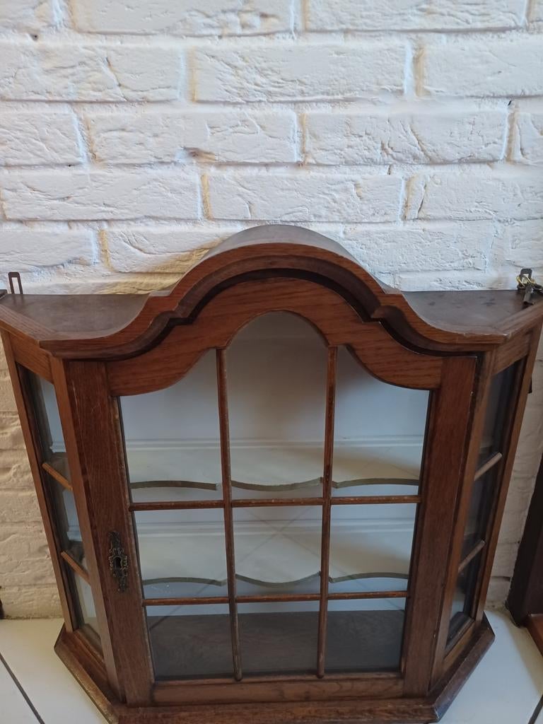Hang vitrinekast, Ophalen, Zo goed als nieuw, 25 tot 50 cm, 50 tot 100 cm