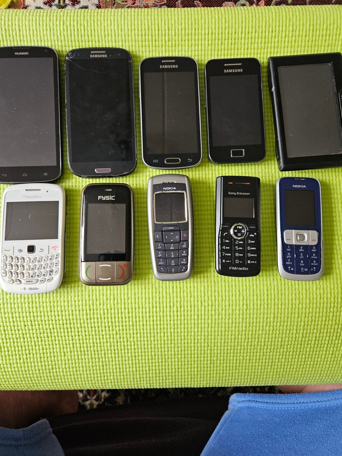 Bijna gratis Partij oude telefoons, werking onbekend,voor €3, Gebruikt, Overige modellen, Overige kleuren, Ophalen of Verzenden