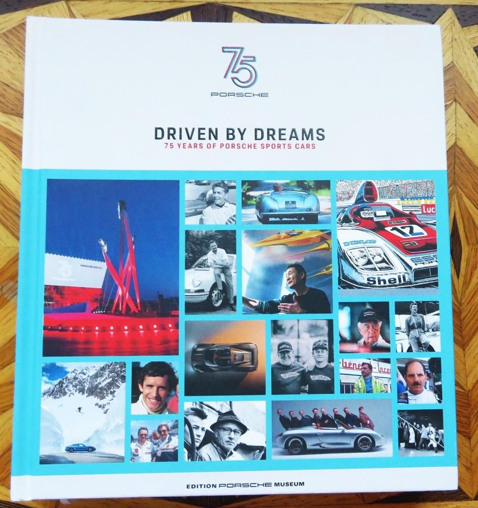 Driven by Dreams - 75 years of Porsche Sports Cars, Boeken, Auto's | Boeken, Ophalen of Verzenden, Zo goed als nieuw, Porsche