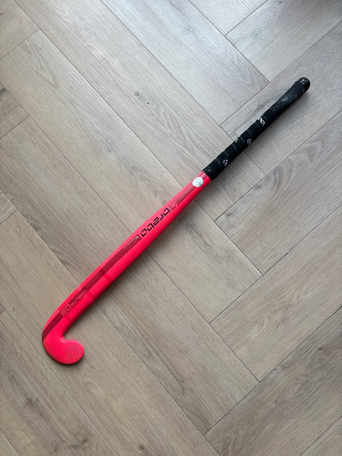 Brabo Tribute 03 zaalhockey stick - Roze - maat 33, Sport en Fitness, Ophalen, Gebruikt, Stick