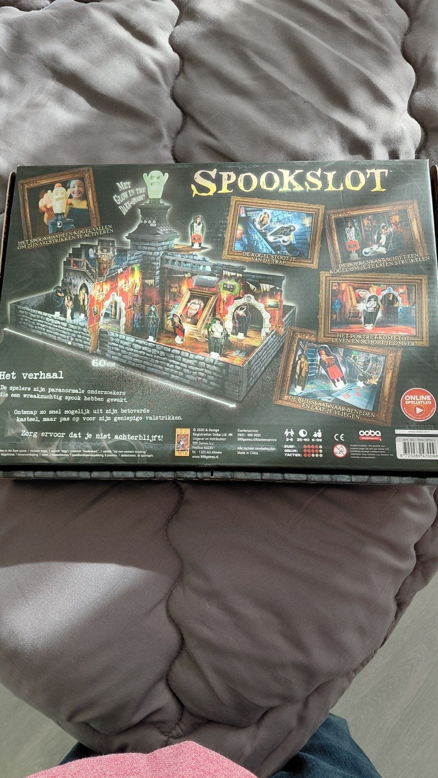 Spookslot bordspel - Ontsnap uit het spookhuis!, Drie of vier spelers, Ophalen, Zo goed als nieuw, Jumbo