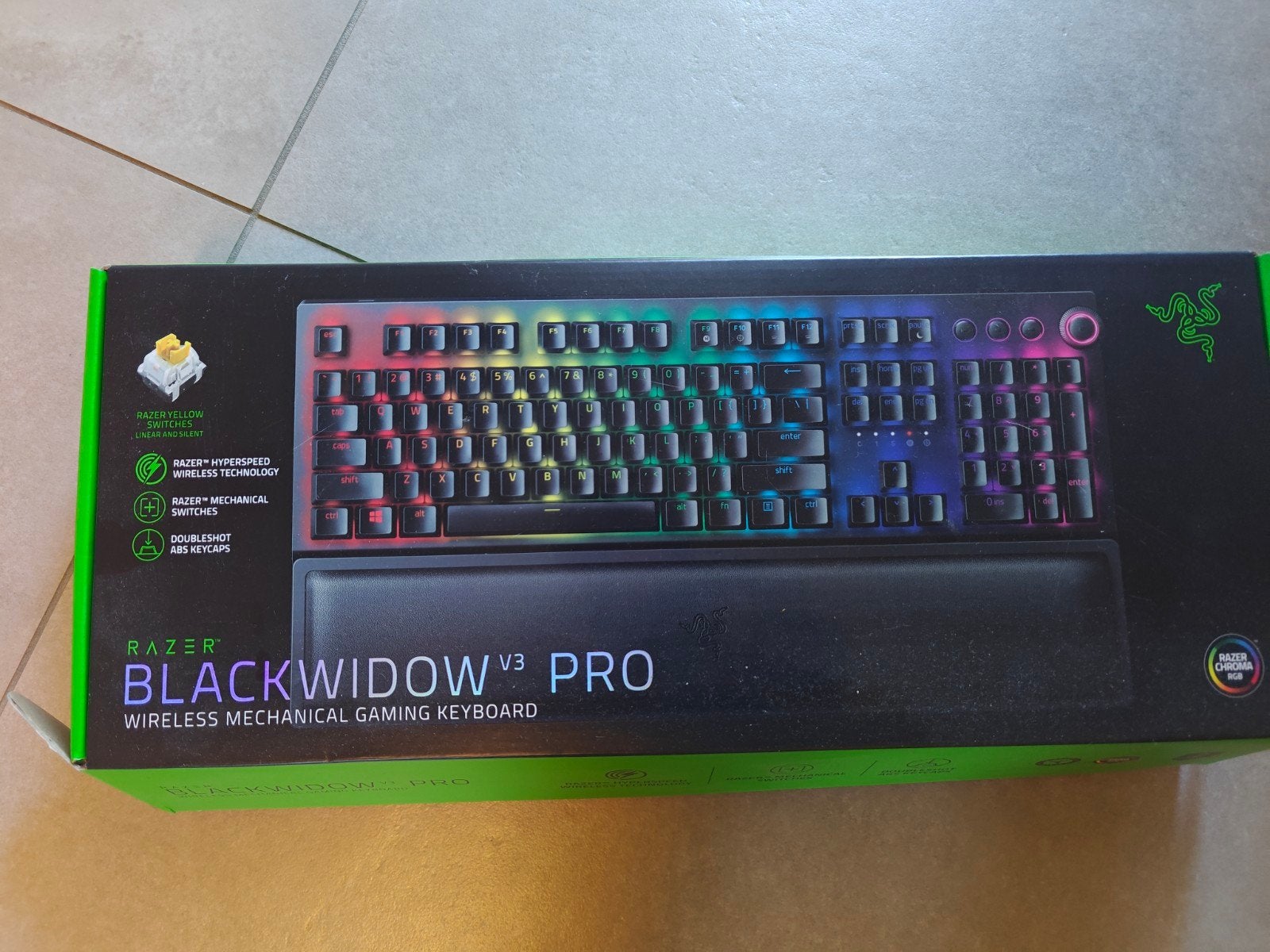 Razer black widow pro v3, Ophalen of Verzenden, Zo goed als nieuw