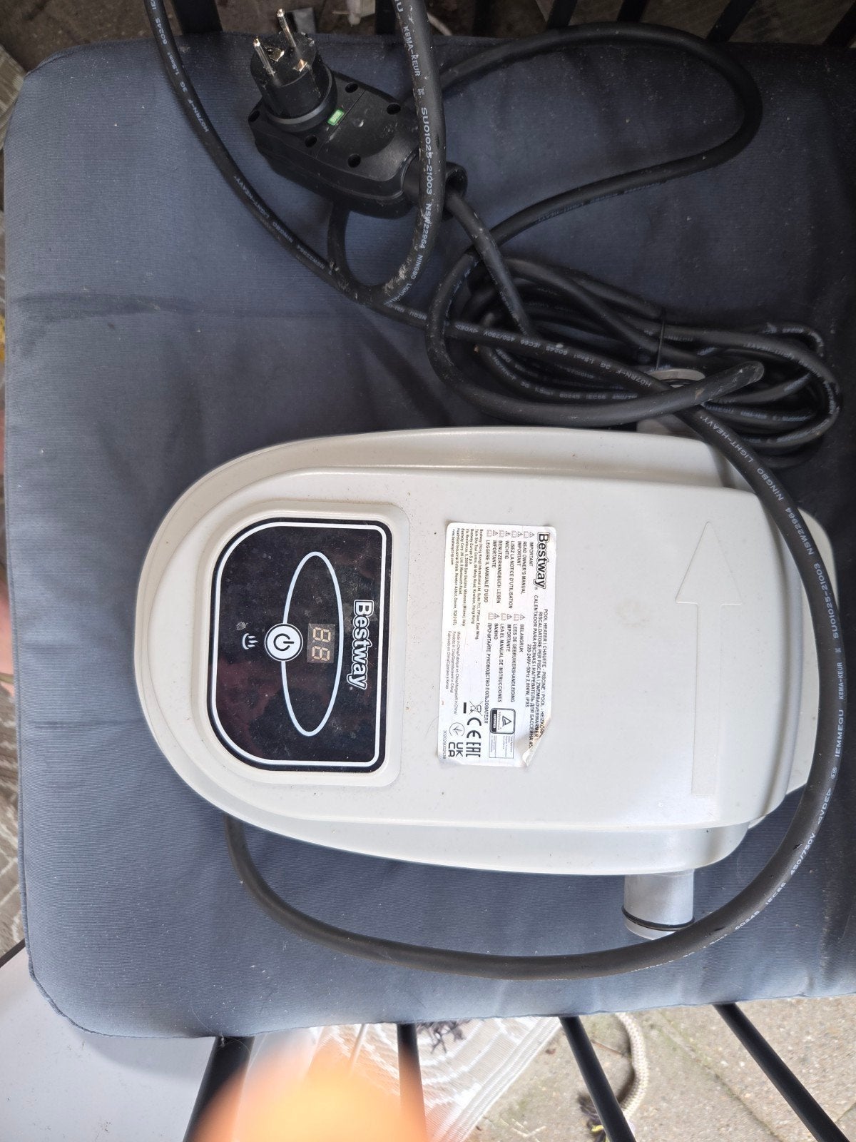 Bestway Zwembadverwarming, Ophalen, Zo goed als nieuw, Verwarming