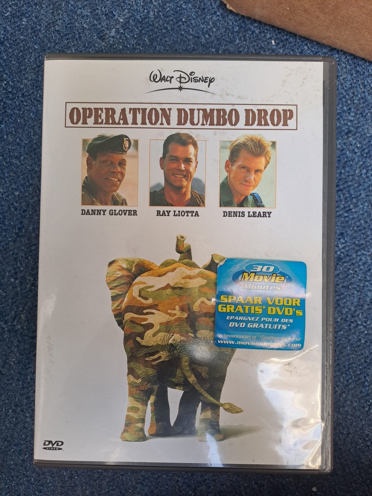 Operation Dumbo Drop (dvd), Alle leeftijden, Ophalen of Verzenden, Zo goed als nieuw, Romantische komedie