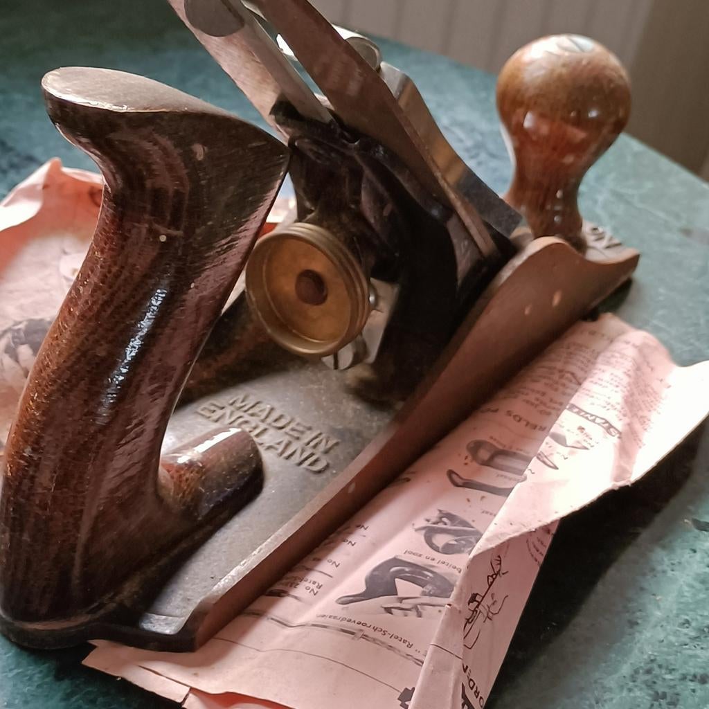 Vintage Stanley Bailey No. 4 schaaf - Made in England, Antiek en Kunst, Ophalen of Verzenden