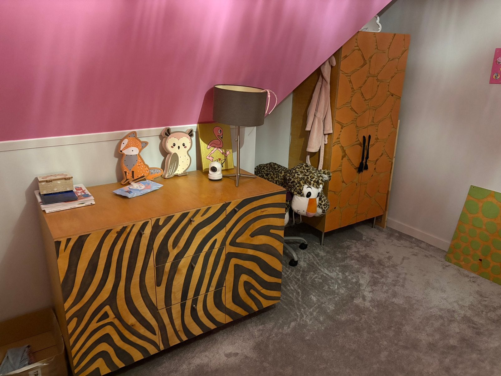 UNIEKE Jungle/Safari kinderkamer, Ophalen, Zo goed als nieuw, Jongetje of Meisje