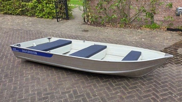 Marine 12 M aluminium boot (nieuw) met luxe kussenset, Ophalen, Aluminium