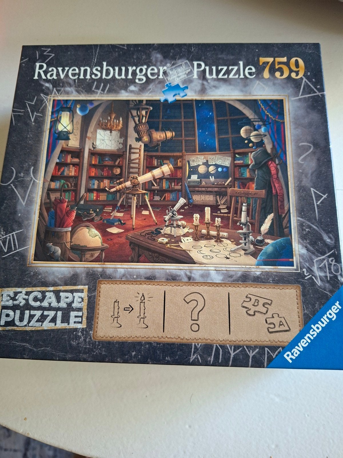 Ravensburger escape puzzel 759 stukjes., Ophalen of Verzenden, 500 t/m 1500 stukjes, Zo goed als nieuw