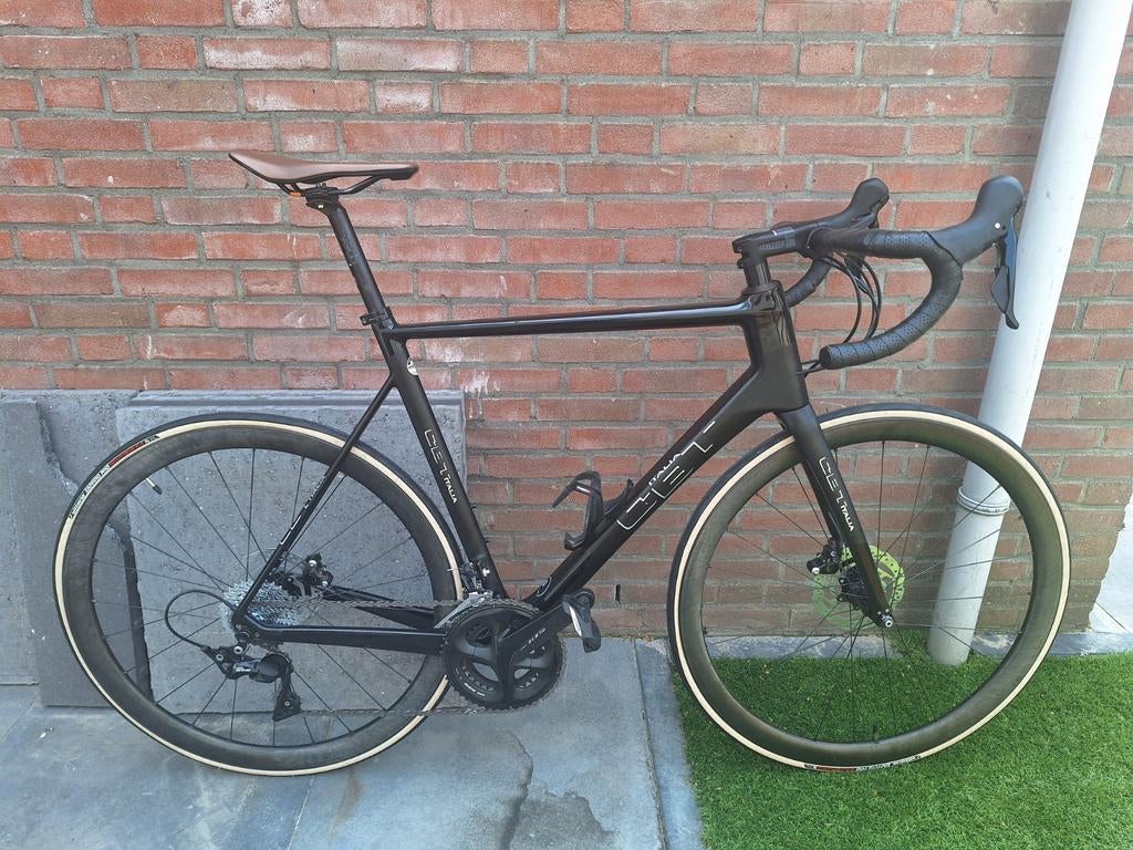 CBT Italia Necer disc carbon, 59,powermeter, fulcrum carbon, Gebruikt, Carbon, 57 tot 61 cm, Meer dan 20 versnellingen