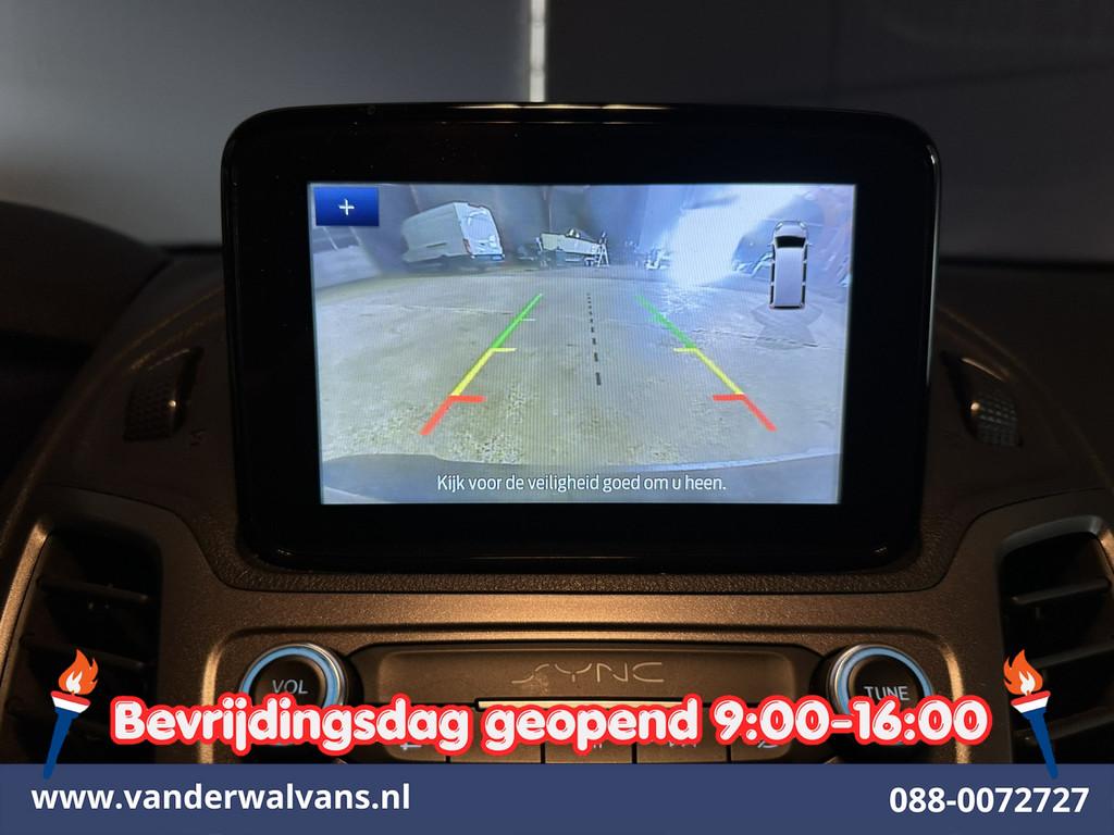 Ford Transit Connect 1.5 EcoBlue 100pk L2H1 Euro6 Airco | 3-, Auto's, Bestelauto's, Voorwielaandrijving, 1350 kg, Stof, Gebruikt