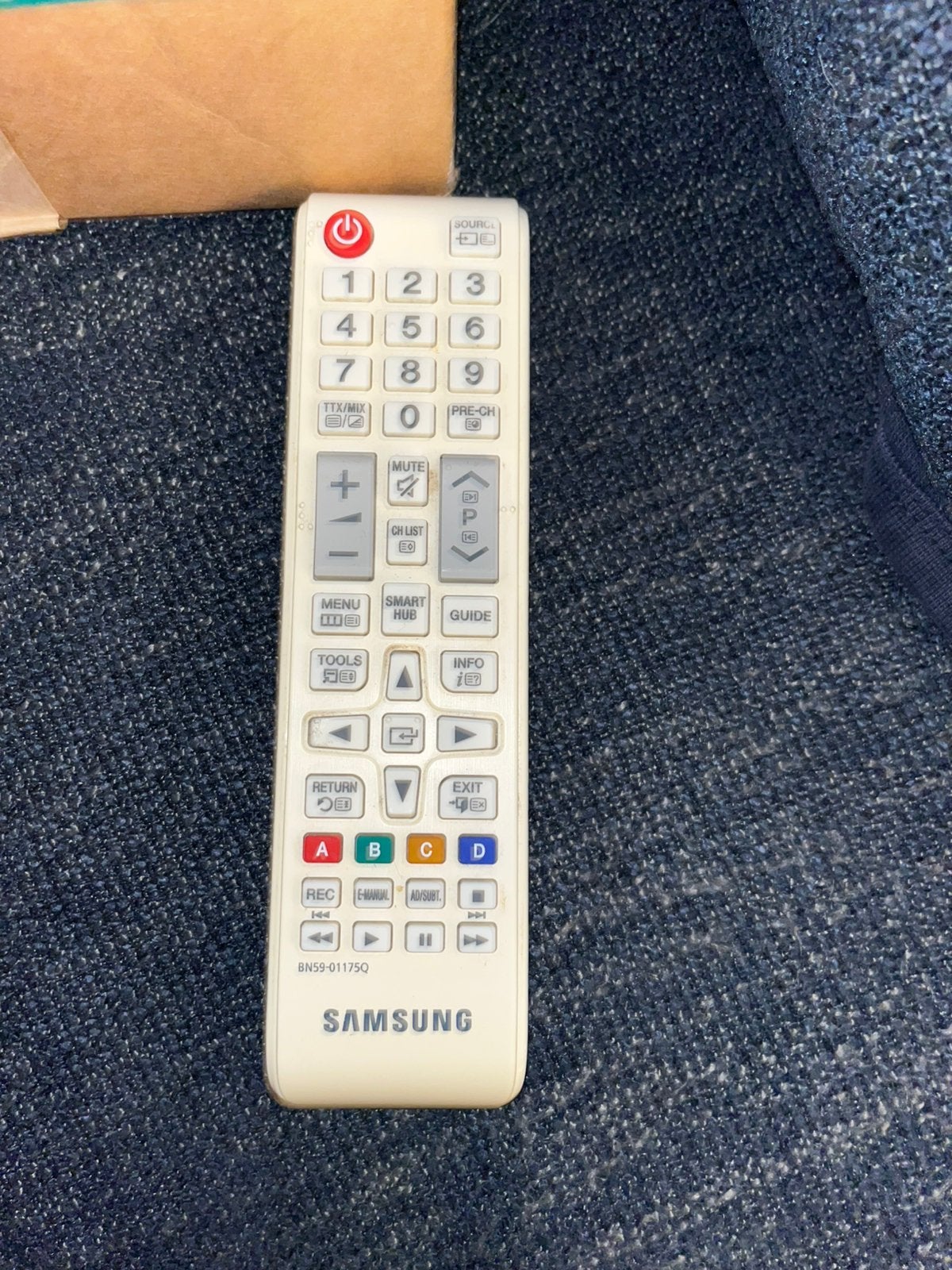 Samsung Afstandsbediening, Tv, Ophalen of Verzenden, Zo goed als nieuw, Origineel