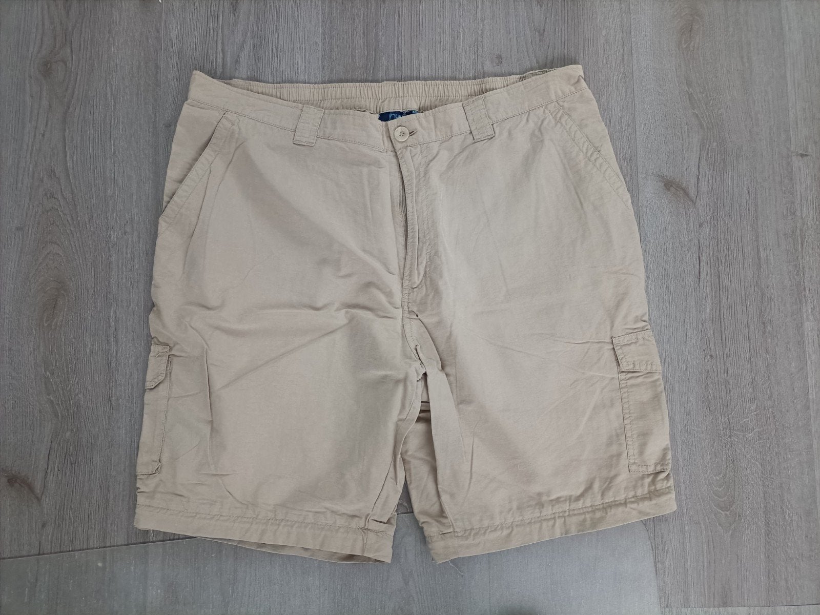nieuw heren beige korte broek maat xxl merk john cabot, Beige, Nieuw, Overige maten, Ophalen of Verzenden