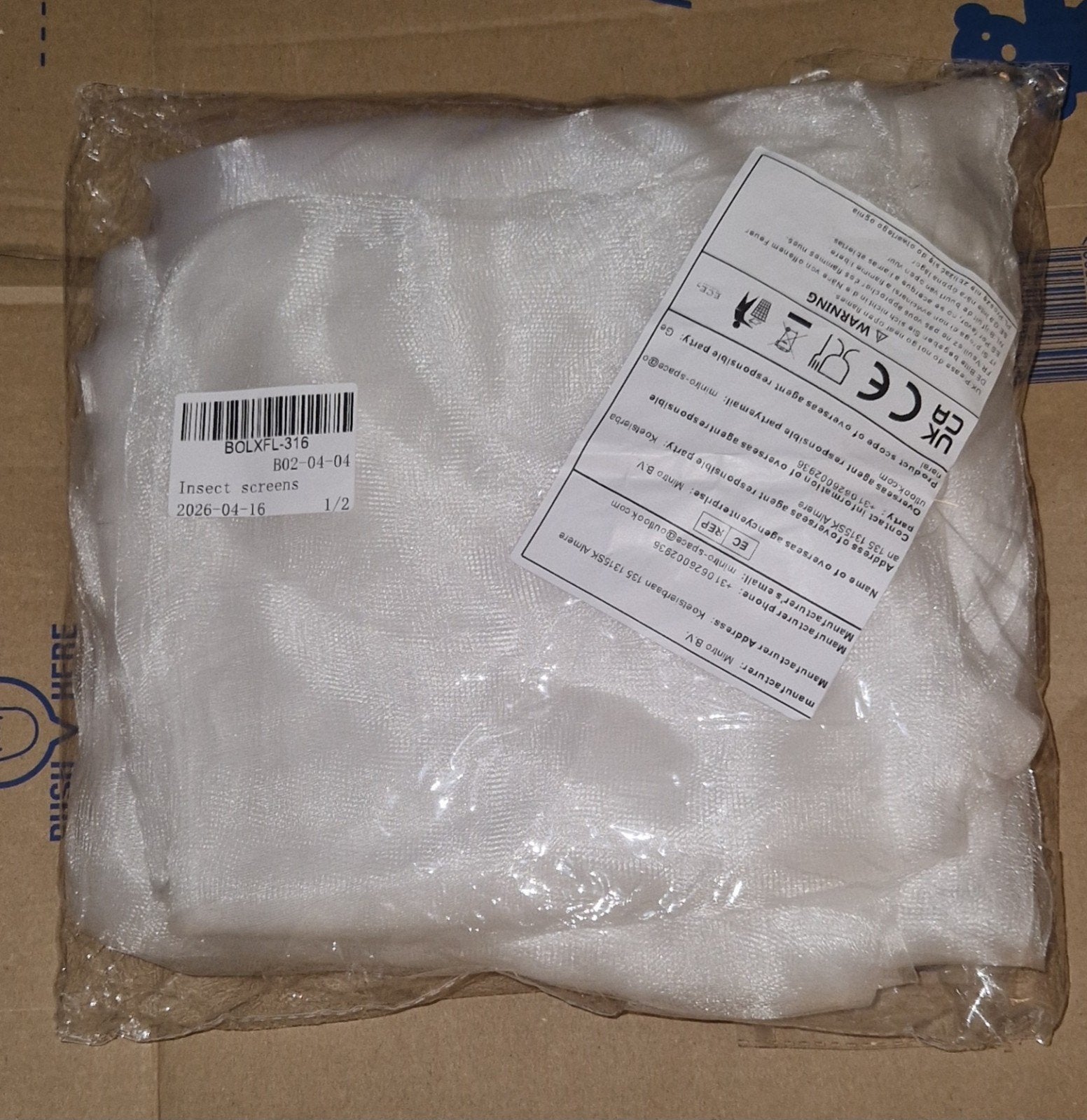 Klamboe / Insectennet - Nieuw in verpakking, Verzenden, Nieuw