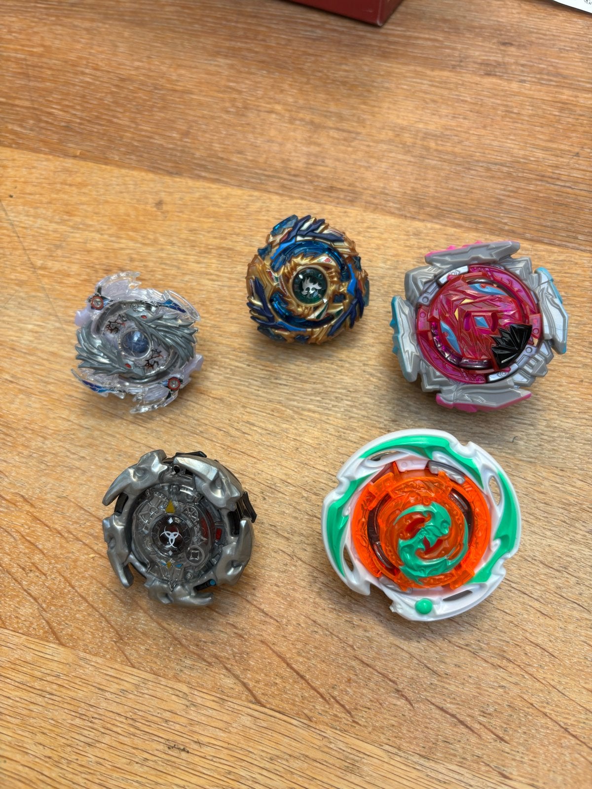 Beyblade Burst- Set van 5, Kinderen en Baby's, Speelgoed | Overig, Ophalen of Verzenden, Gebruikt, Jongen of Meisje