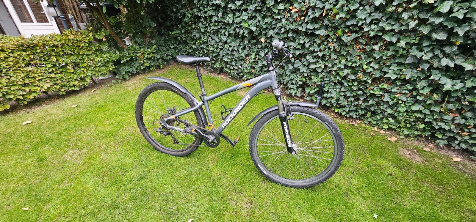 fiets rockrider zwart, Ophalen, 24 inch of meer, Gebruikt, Staal
