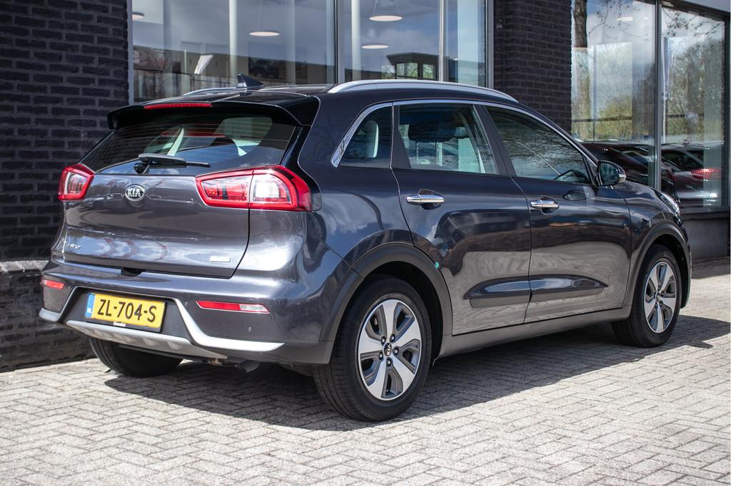 Kia Niro 1.6 GDi Hybrid DynamicLine | Camera | Android Apple, 12 maanden, Gebruikt, Leder en Stof, Origineel Nederlands