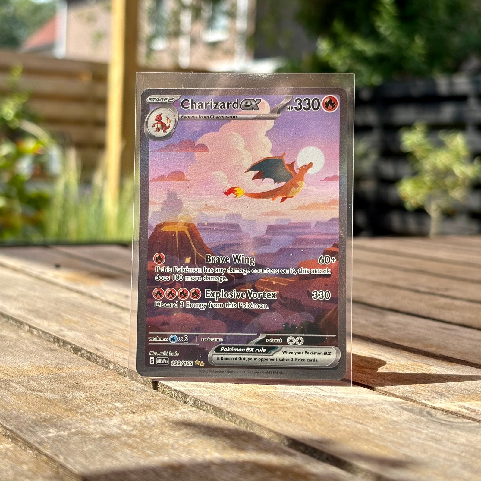 Pokémon Charizard ex 199/165 SIR – 151, Ophalen, Zo goed als nieuw