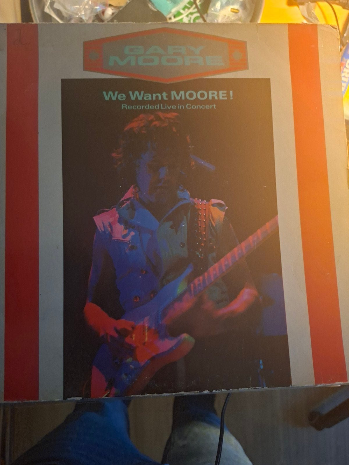 Gary Moore - We Want Moore! 1984 UK 2LP Vinyl, Cd's en Dvd's, Gebruikt, 1980 - 1989, Ophalen of Verzenden, 12 inch