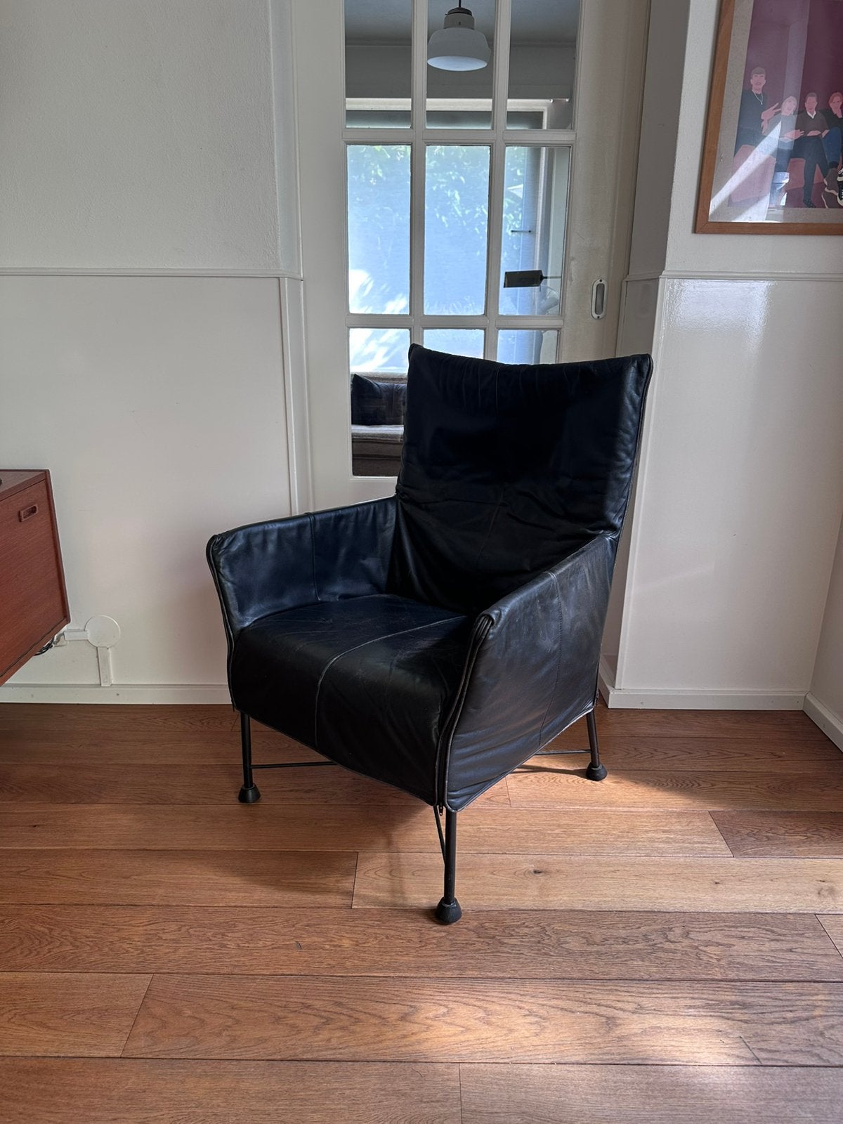 Vintage Montis Charly, Huis en Inrichting, Ophalen, Leer, Zo goed als nieuw, Midcentury