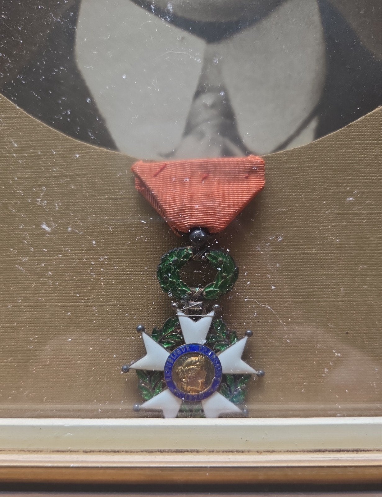 Oorlogskruis 1914-1918 WO1 Croix de guerre, Overige gebieden, Lintje, Medaille of Wings, Ophalen of Verzenden, X