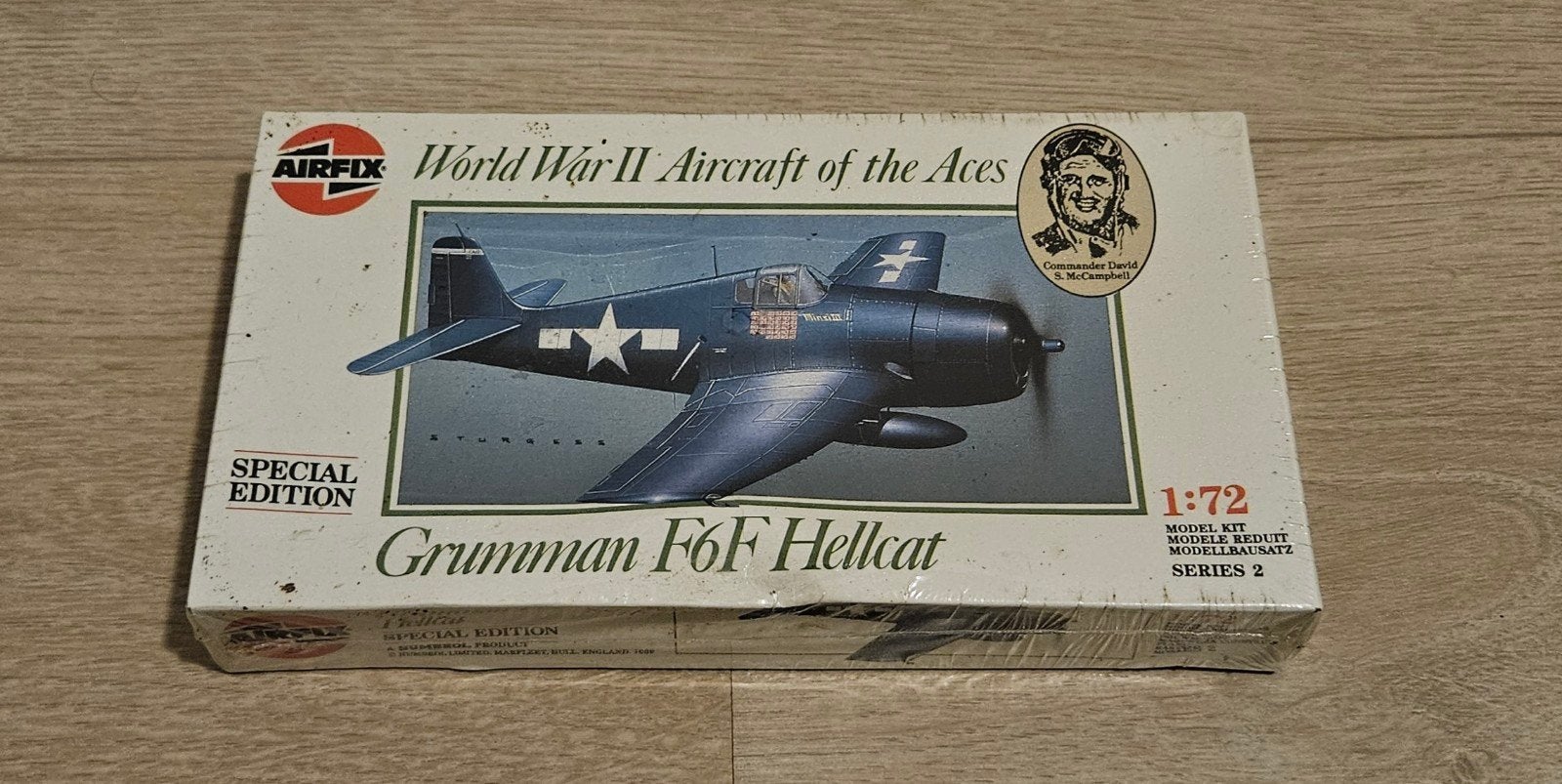 Airfix 02087 Grumman F6F Hellcat Special Edition (1989 1/72), Overige merken, 1:72 tot 1:144, Nieuw, Ophalen of Verzenden