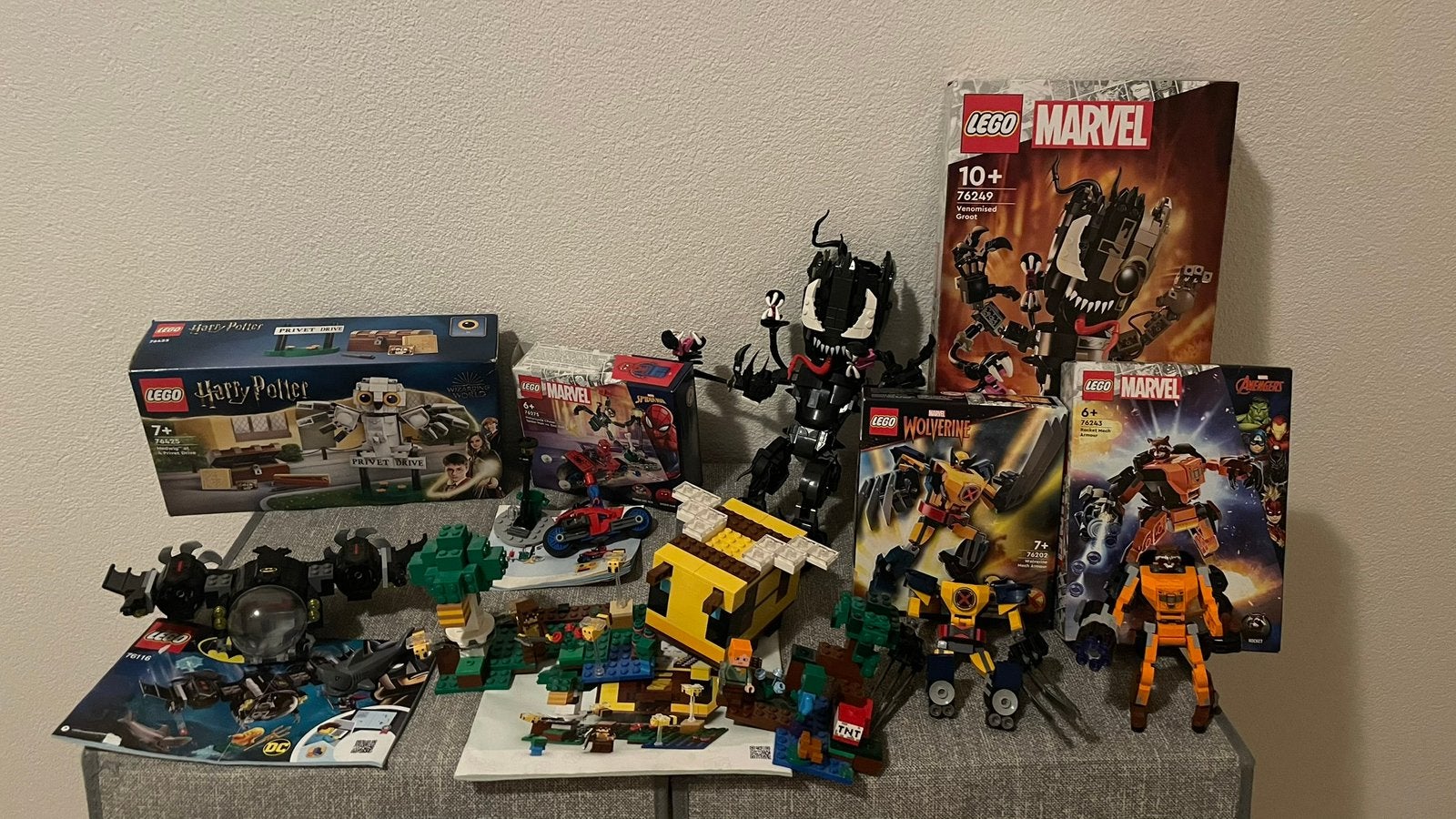 LEGO Combi Sets (Harry Potter, Marvel, DC, Minecraft), Ophalen of Verzenden, Gebruikt, Meerdere sets, Lego