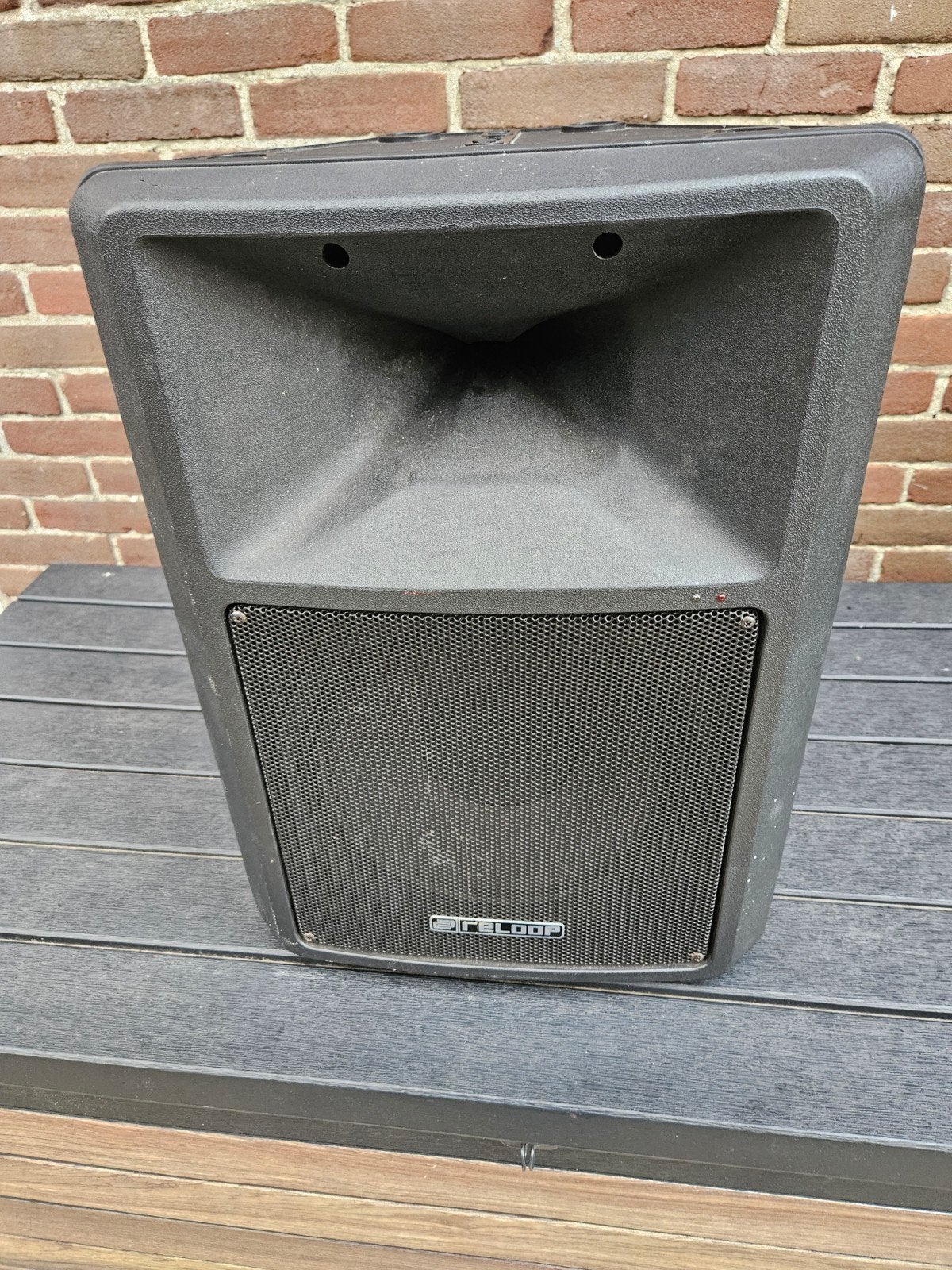 Reloop DJ Speaker - Rabs 12 a - defect, Gebruikt, Overige typen, 60 tot 120 watt, Ophalen