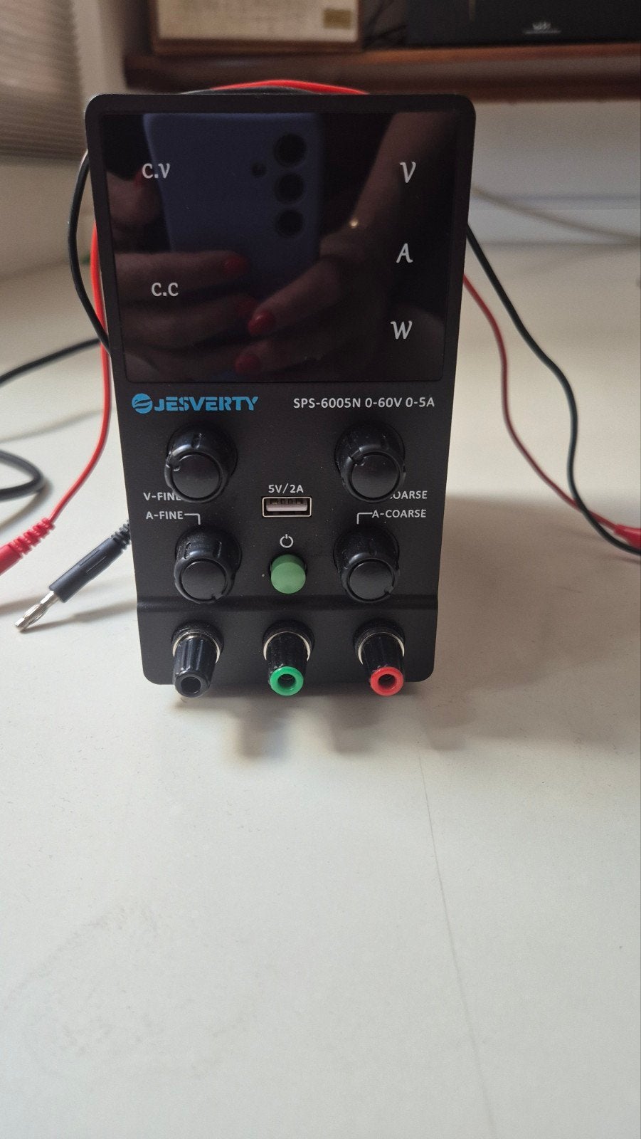 JESVERTY SPS-6005N DC Voeding 0-60V 0-5A, Ophalen of Verzenden, Zo goed als nieuw