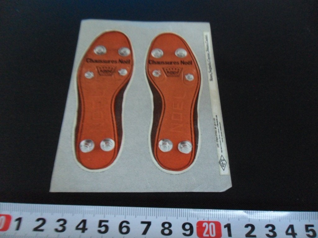 sticker voetbal schoen chaussures noël kopa paar, Ophalen of Verzenden, Zo goed als nieuw