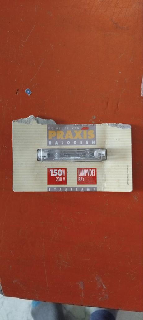 Praxis Halogeen Staaf Lamp 150W 230V R7s, Ophalen of Verzenden, Nieuw, Modern