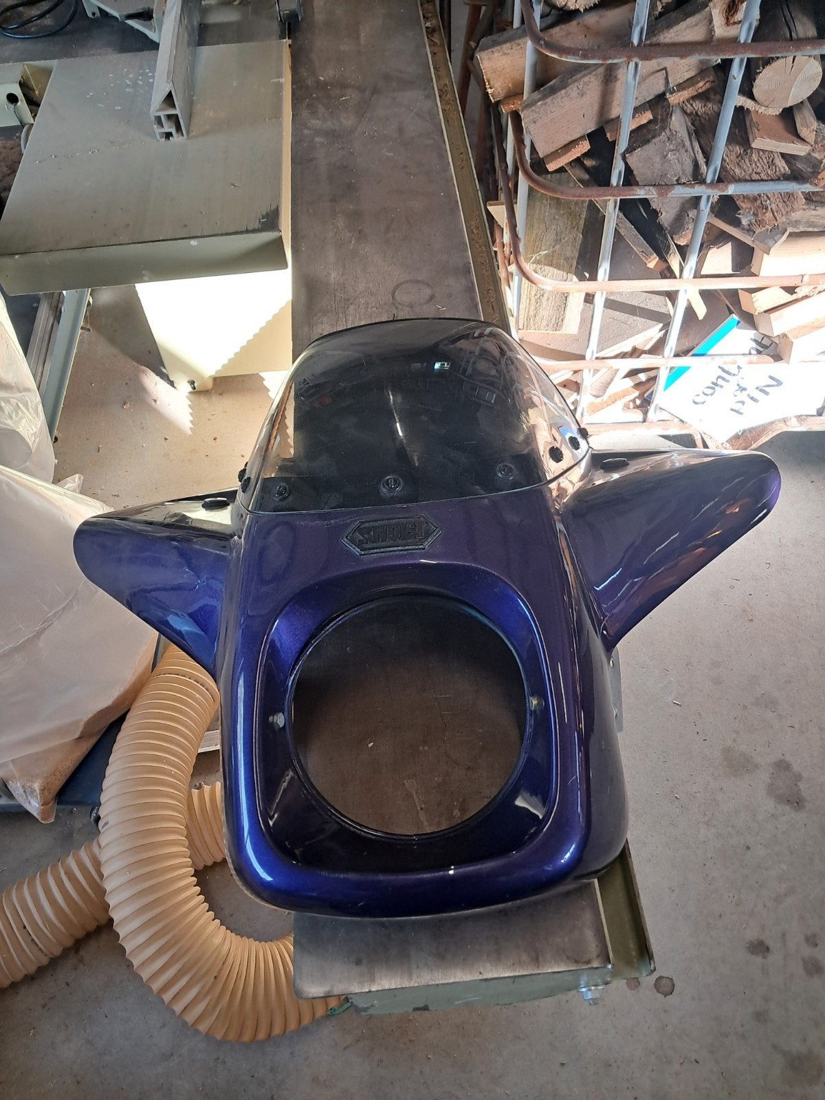 Te koop speciale shoei kap misschien zundapp pas te maken, Ophalen, Kap