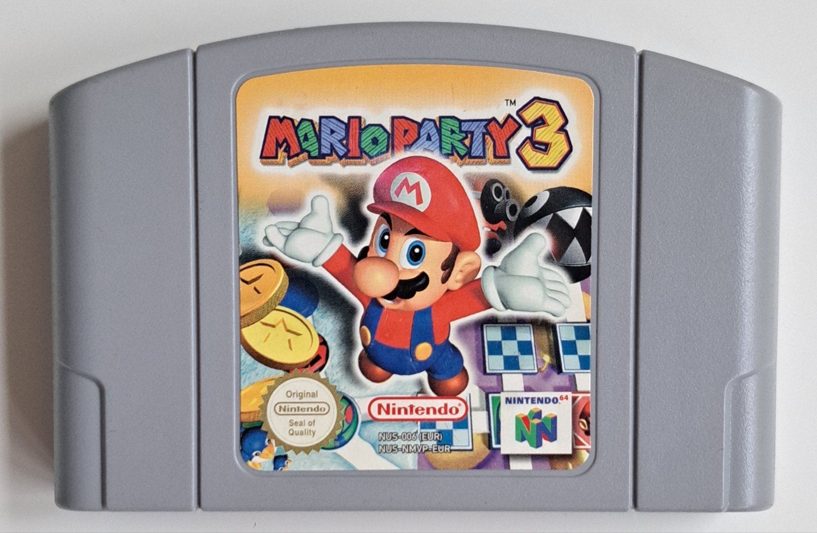 Mario Party 3 | Nintendo 64 | N64 | PAL | 100% origineel, 3 spelers of meer, Ophalen of Verzenden, Zo goed als nieuw, Vanaf 3 jaar