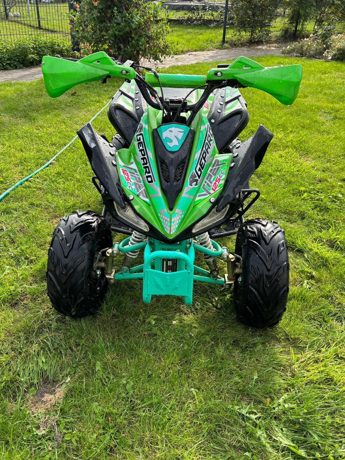 Gepard Kinderquad 125cc Viper 7 inch Green, Gebruikt