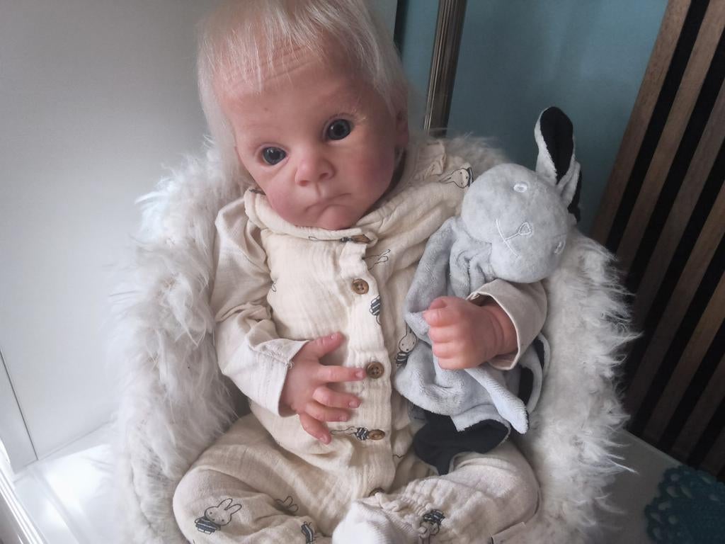 Reborn ollie,adrie stoete, Ophalen of Verzenden, Zo goed als nieuw, Pop